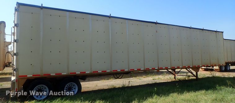 image for item DC1461 2002 Guthrie Wilkens GWFT50 walking floor trailer