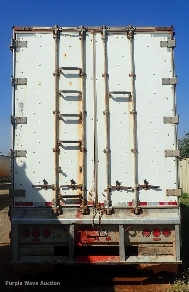 image for item DC1461 2002 Guthrie Wilkens GWFT50 walking floor trailer