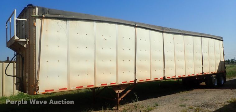 image for item DC1461 2002 Guthrie Wilkens GWFT50 walking floor trailer