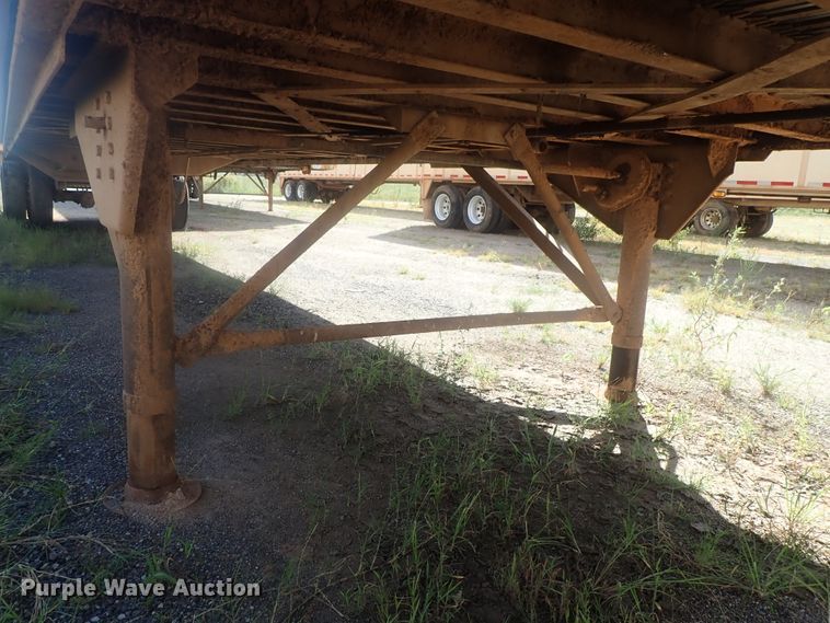 image for item DC1461 2002 Guthrie Wilkens GWFT50 walking floor trailer