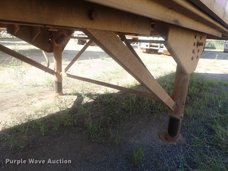 image for item DC1461 2002 Guthrie Wilkens GWFT50 walking floor trailer