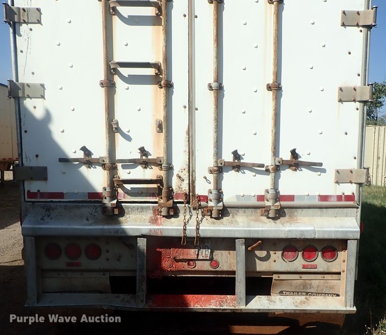 image for item DC1461 2002 Guthrie Wilkens GWFT50 walking floor trailer