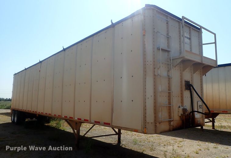 image for item DC1462 2002 Guthrie Wilkens GWFT50 walking floor trailer