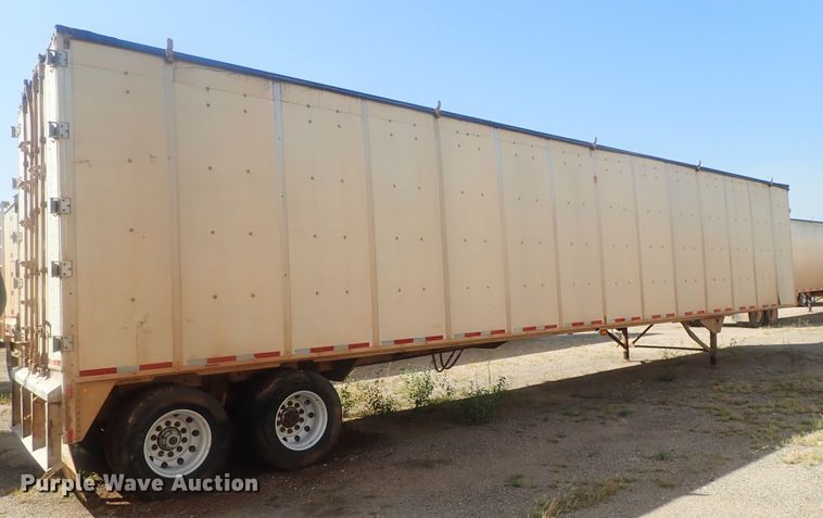 image for item DC1462 2002 Guthrie Wilkens GWFT50 walking floor trailer