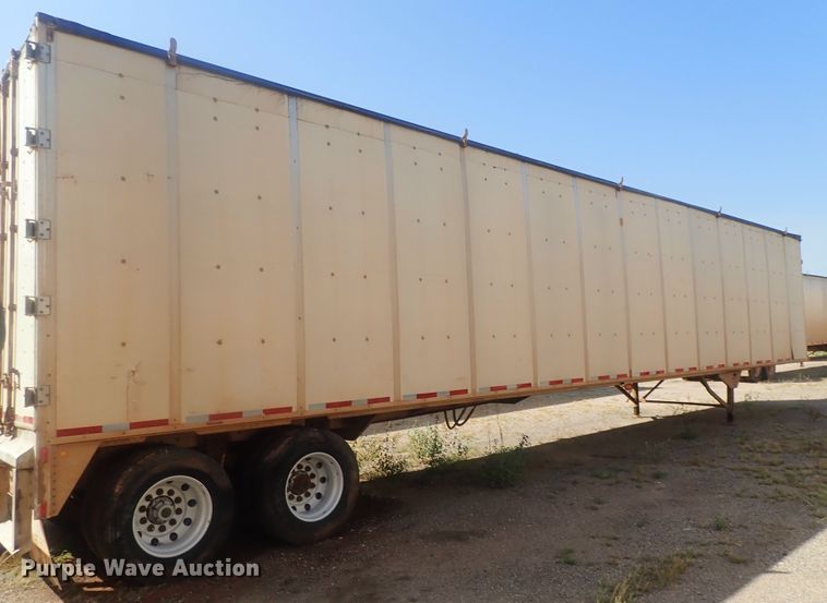 image for item DC1462 2002 Guthrie Wilkens GWFT50 walking floor trailer