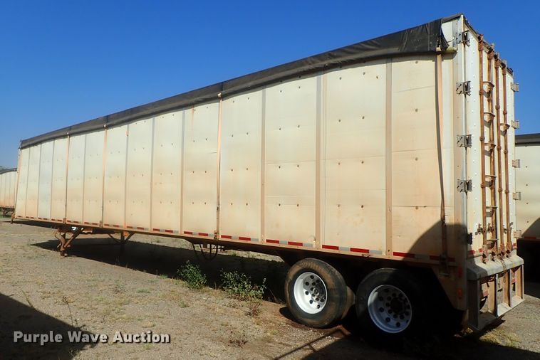 image for item DC1462 2002 Guthrie Wilkens GWFT50 walking floor trailer