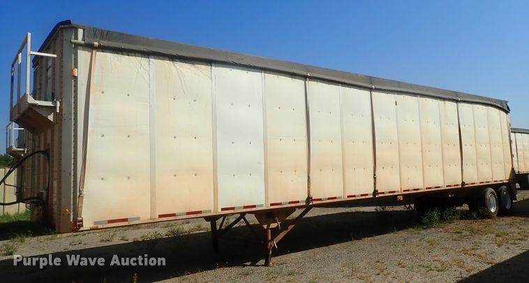 image for item DC1462 2002 Guthrie Wilkens GWFT50 walking floor trailer