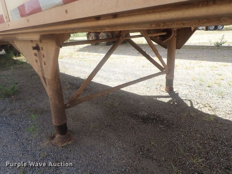 image for item DC1462 2002 Guthrie Wilkens GWFT50 walking floor trailer