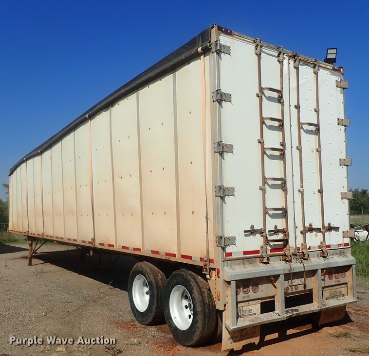 image for item DC1463 2002 Guthrie Wilkens GWFT50 walking floor trailer