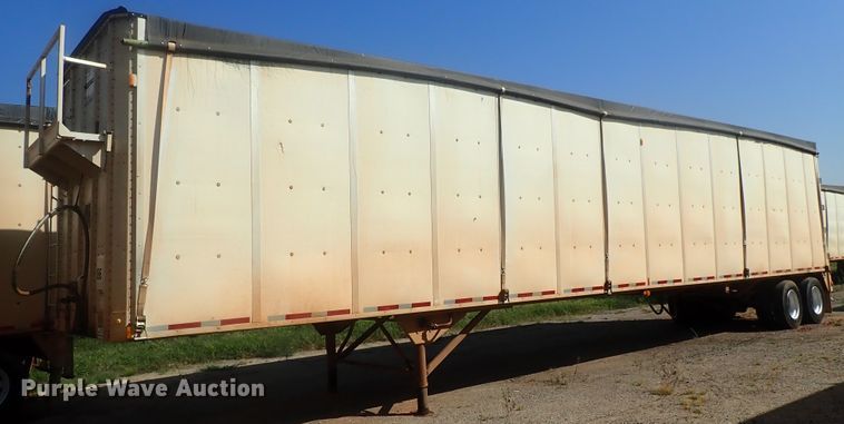 image for item DC1463 2002 Guthrie Wilkens GWFT50 walking floor trailer