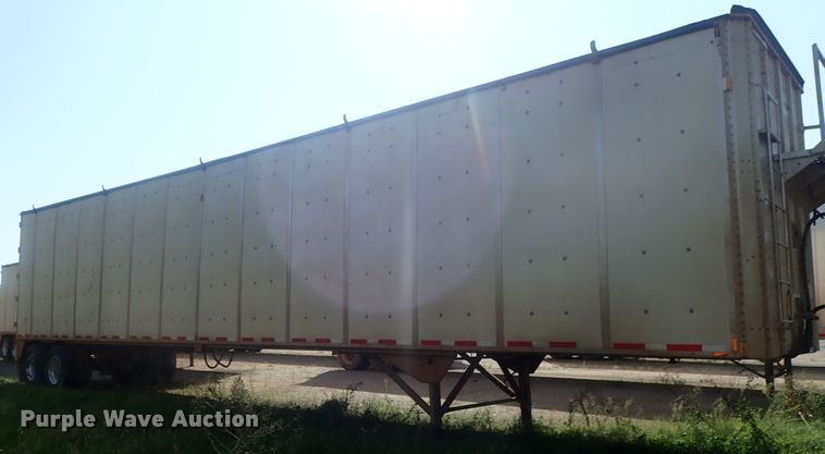 image for item DC1464 2002 Guthrie Wilkens GWFT50 walking floor trailer