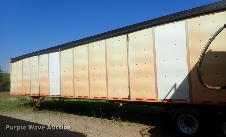 image for item DC1464 2002 Guthrie Wilkens GWFT50 walking floor trailer