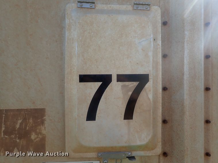 image for item DC1464 2002 Guthrie Wilkens GWFT50 walking floor trailer