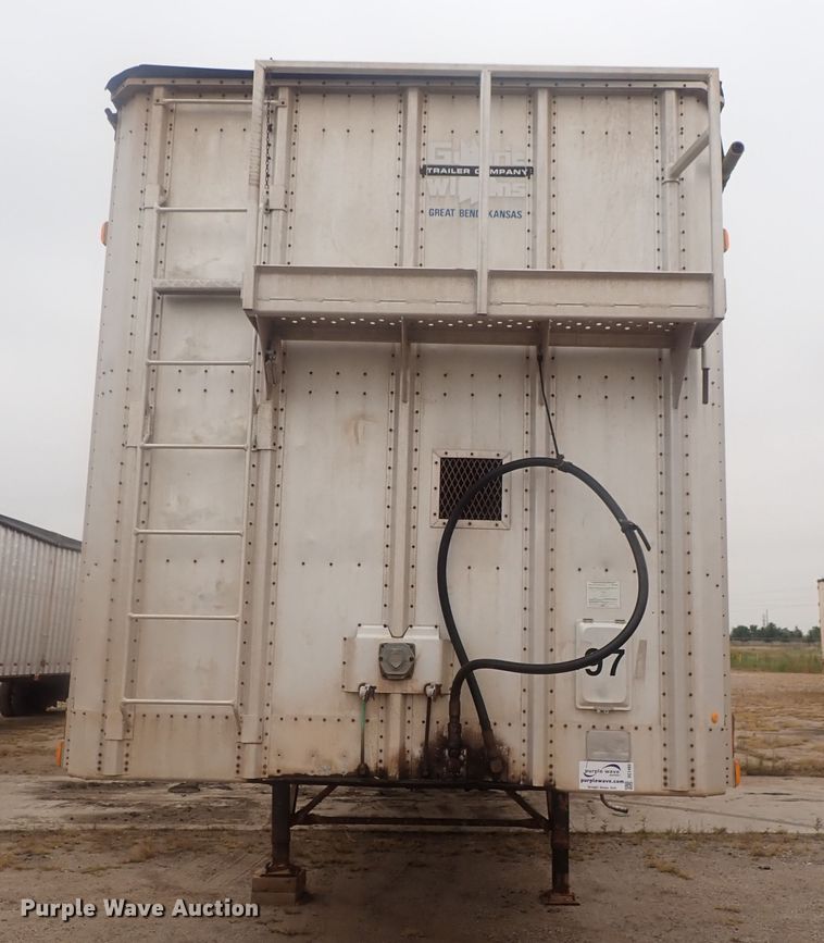 image for item DC1465 2002 Guthrie Wilkens GWFT50 walking floor trailer