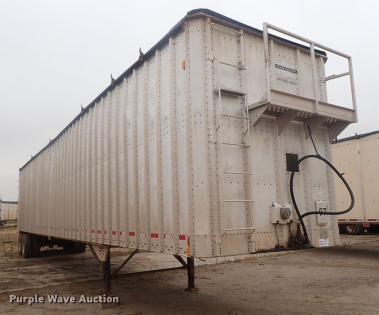 image for item DC1465 2002 Guthrie Wilkens GWFT50 walking floor trailer