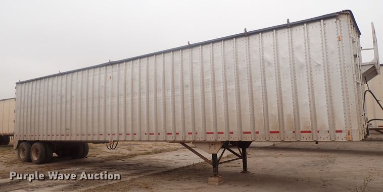image for item DC1465 2002 Guthrie Wilkens GWFT50 walking floor trailer