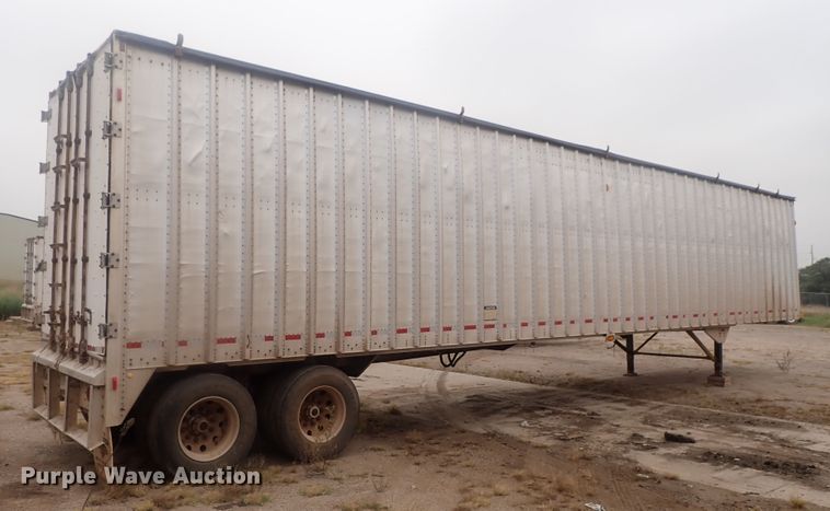 image for item DC1465 2002 Guthrie Wilkens GWFT50 walking floor trailer