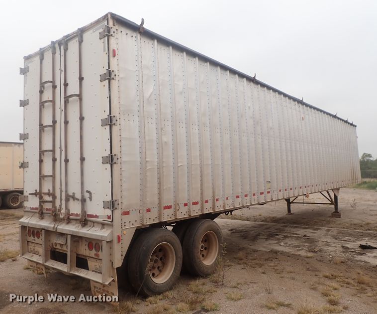 image for item DC1465 2002 Guthrie Wilkens GWFT50 walking floor trailer