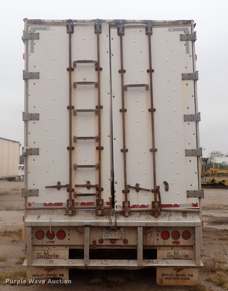 image for item DC1465 2002 Guthrie Wilkens GWFT50 walking floor trailer