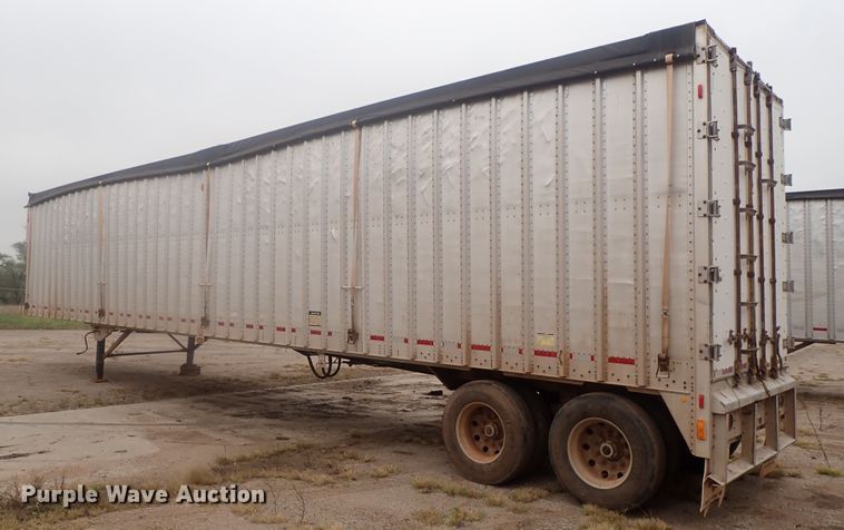 image for item DC1465 2002 Guthrie Wilkens GWFT50 walking floor trailer