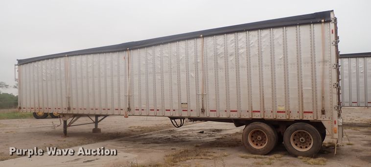 image for item DC1465 2002 Guthrie Wilkens GWFT50 walking floor trailer