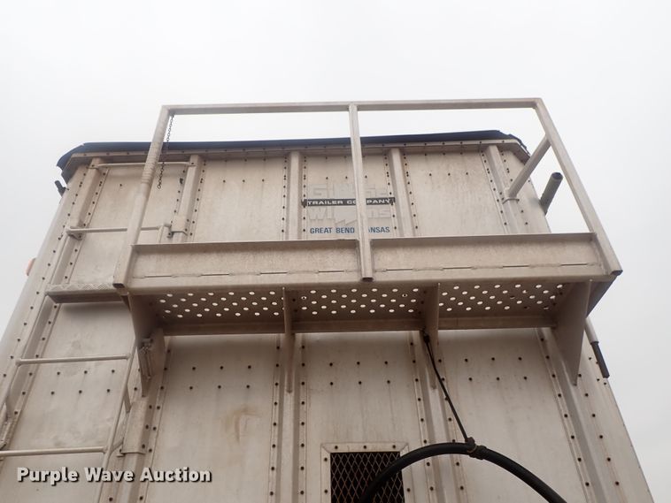 image for item DC1465 2002 Guthrie Wilkens GWFT50 walking floor trailer