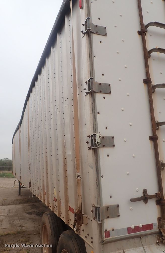 image for item DC1465 2002 Guthrie Wilkens GWFT50 walking floor trailer