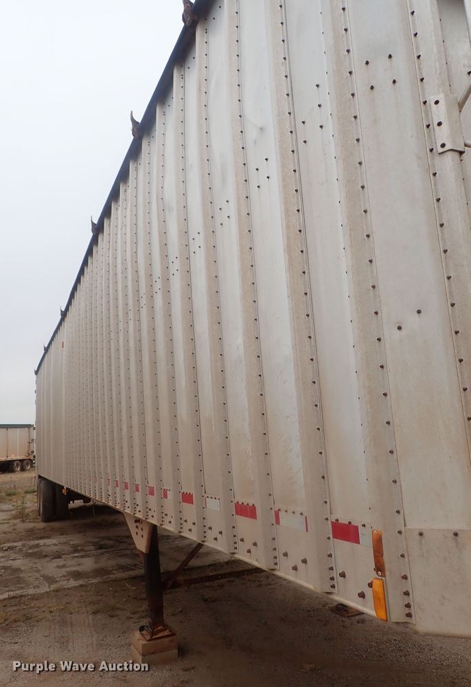 image for item DC1465 2002 Guthrie Wilkens GWFT50 walking floor trailer