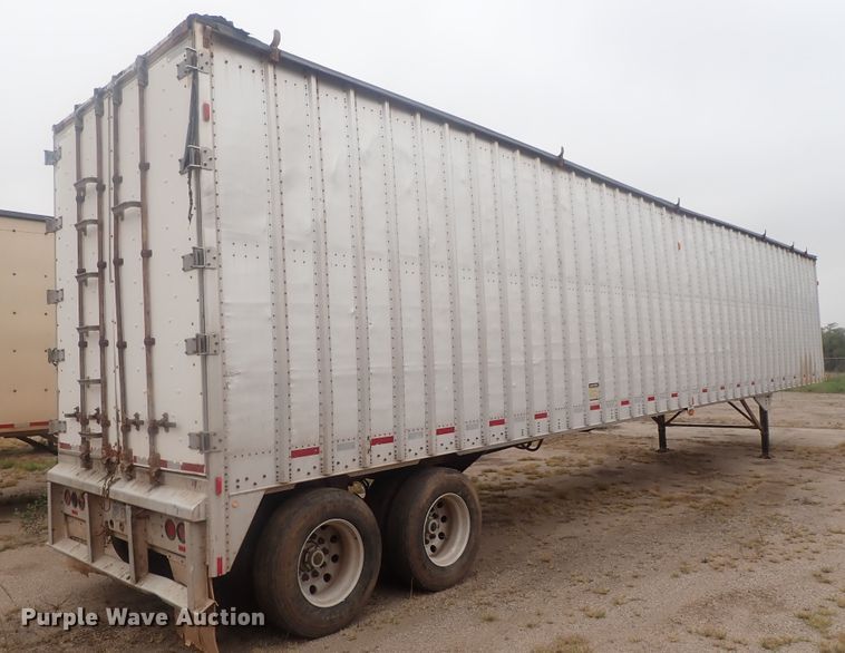 image for item DC1466 2002 Guthrie Wilkens GWFT50 walking floor trailer