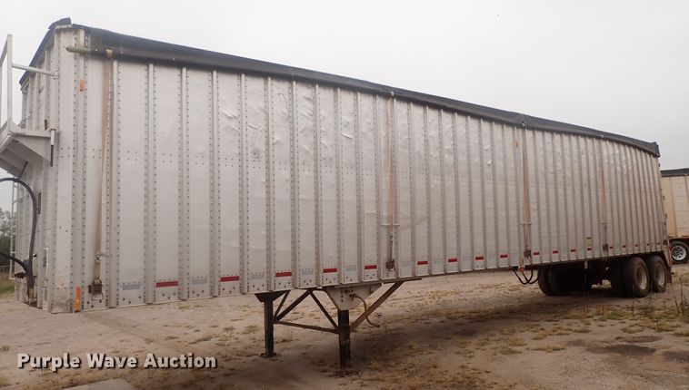 image for item DC1466 2002 Guthrie Wilkens GWFT50 walking floor trailer
