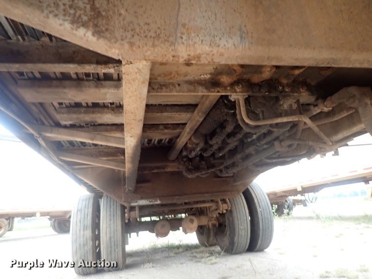 image for item DC1466 2002 Guthrie Wilkens GWFT50 walking floor trailer