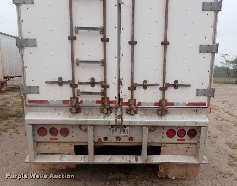 image for item DC1466 2002 Guthrie Wilkens GWFT50 walking floor trailer