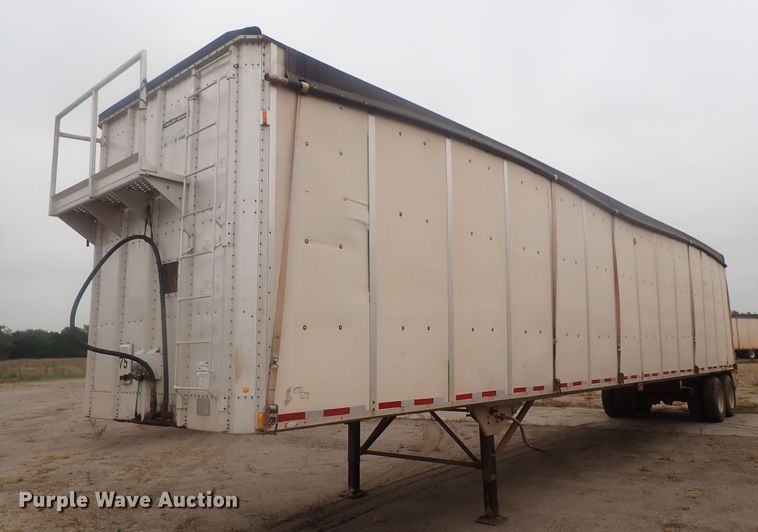 image for item DC1467 2002 Guthrie Wilkens GWFT50 walking floor trailer