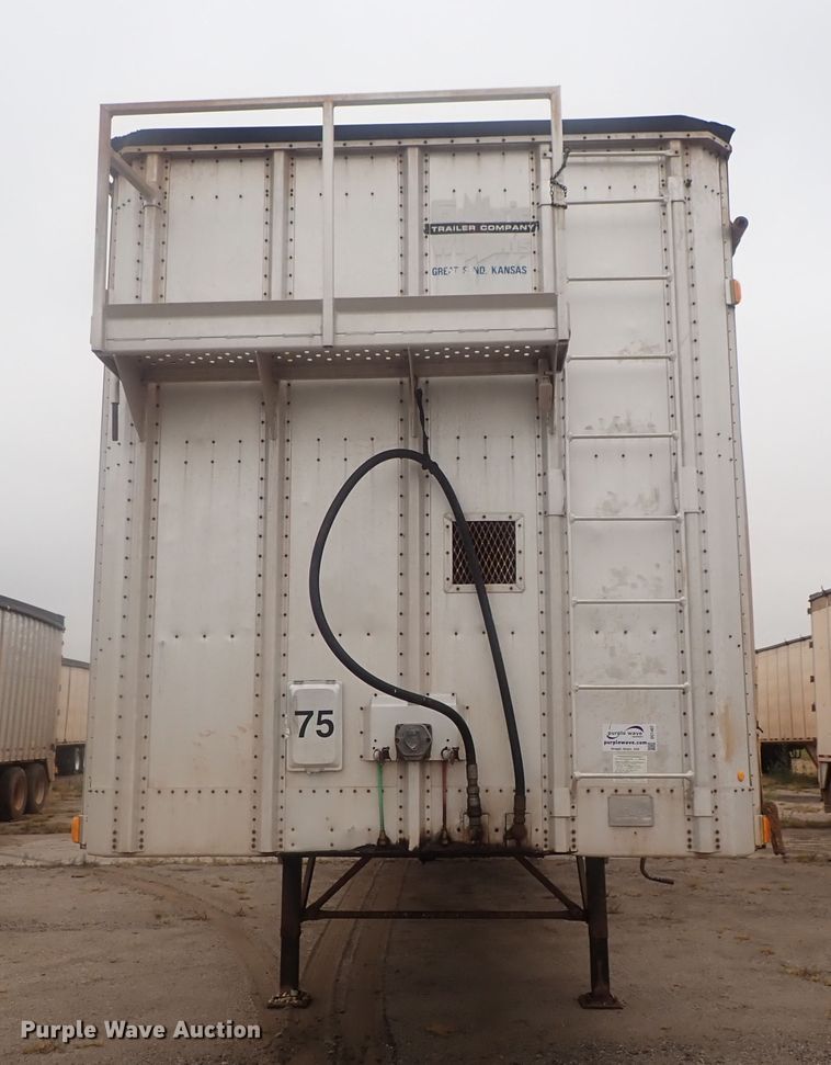 image for item DC1467 2002 Guthrie Wilkens GWFT50 walking floor trailer