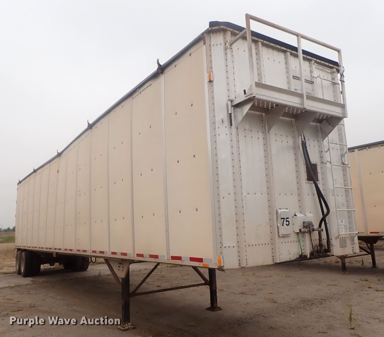 image for item DC1467 2002 Guthrie Wilkens GWFT50 walking floor trailer