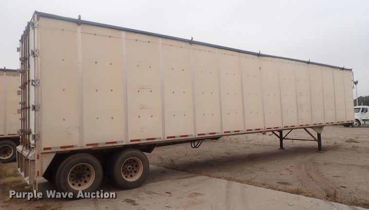 image for item DC1467 2002 Guthrie Wilkens GWFT50 walking floor trailer