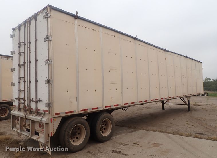 image for item DC1467 2002 Guthrie Wilkens GWFT50 walking floor trailer