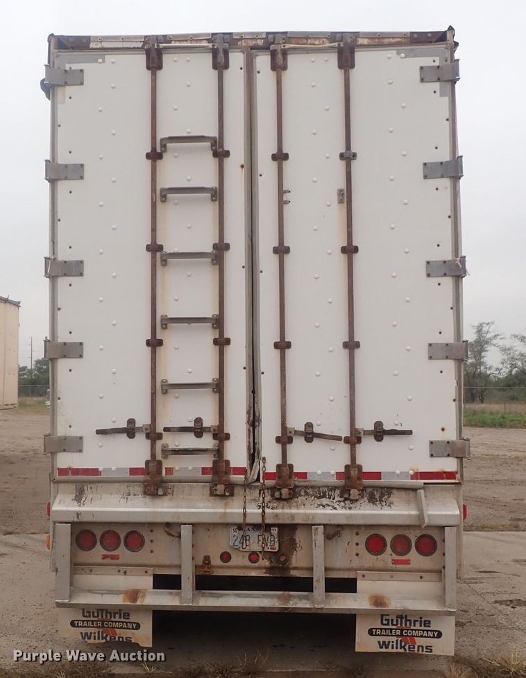 image for item DC1467 2002 Guthrie Wilkens GWFT50 walking floor trailer