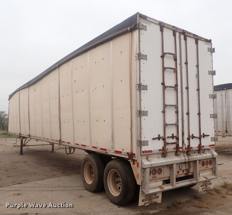 image for item DC1467 2002 Guthrie Wilkens GWFT50 walking floor trailer