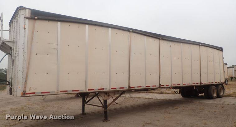 image for item DC1467 2002 Guthrie Wilkens GWFT50 walking floor trailer