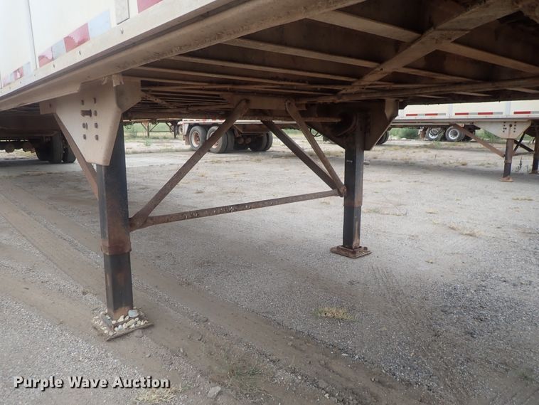 image for item DC1467 2002 Guthrie Wilkens GWFT50 walking floor trailer