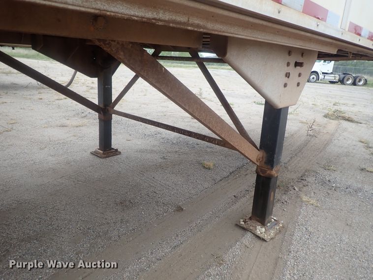 image for item DC1467 2002 Guthrie Wilkens GWFT50 walking floor trailer