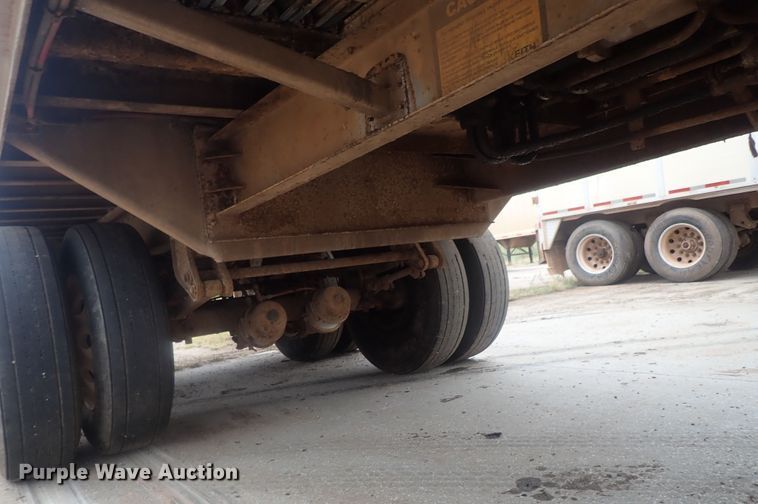 image for item DC1467 2002 Guthrie Wilkens GWFT50 walking floor trailer