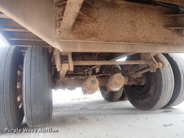 image for item DC1467 2002 Guthrie Wilkens GWFT50 walking floor trailer