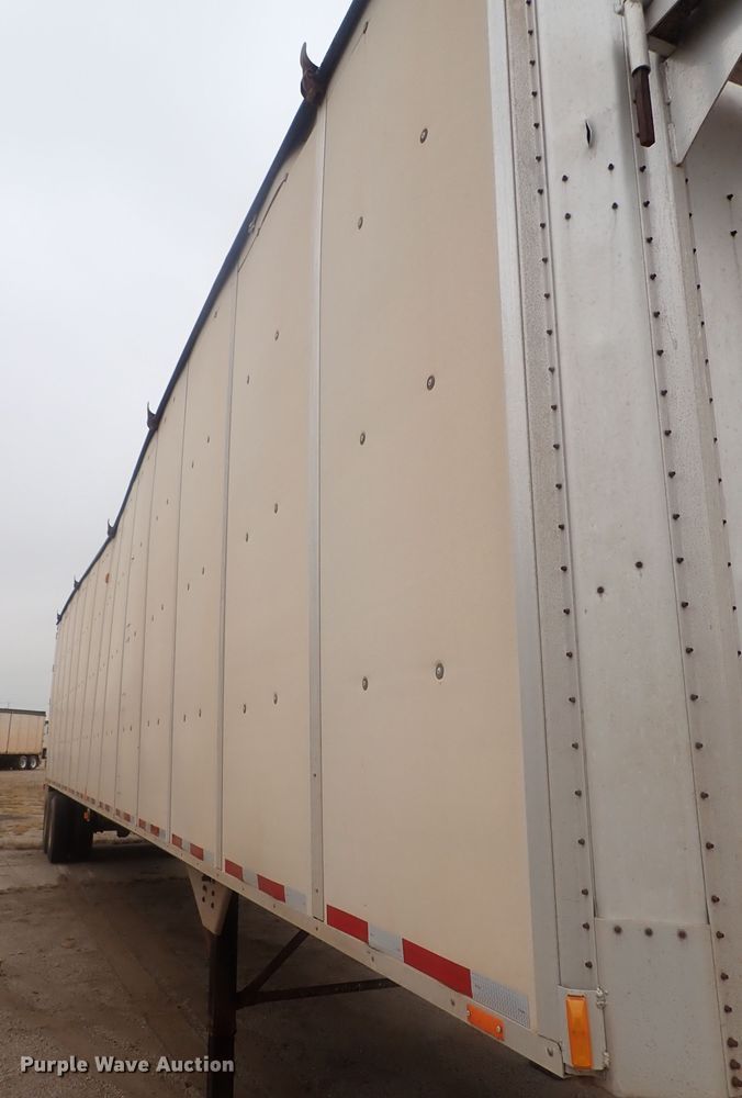 image for item DC1467 2002 Guthrie Wilkens GWFT50 walking floor trailer