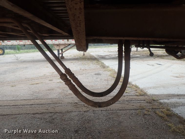 image for item DC1467 2002 Guthrie Wilkens GWFT50 walking floor trailer