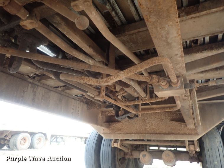 image for item DC1467 2002 Guthrie Wilkens GWFT50 walking floor trailer