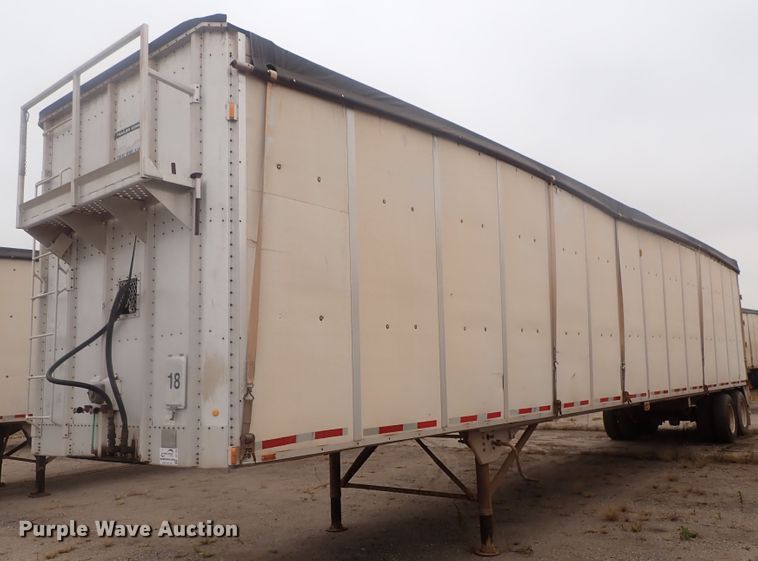 image for item DC1468 2002 Guthrie Wilkens GWFT50 walking floor trailer