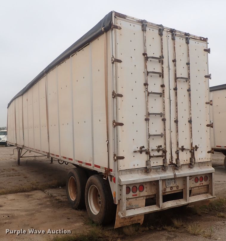 image for item DC1468 2002 Guthrie Wilkens GWFT50 walking floor trailer