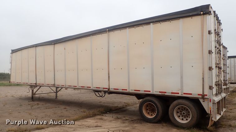 image for item DC1468 2002 Guthrie Wilkens GWFT50 walking floor trailer